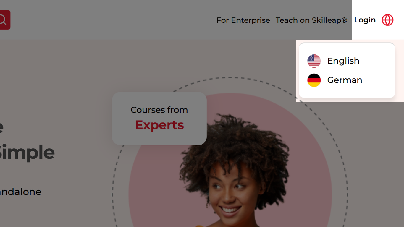 Skilleap Goes Multilingual: Platform Now Available in English & German — Spanish Coming Soon!